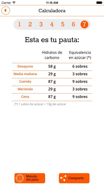 Diabetes a la carta screenshot-3