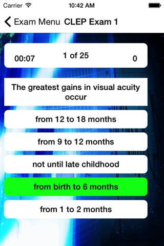 CLEP Human Growth Prep screenshot 3