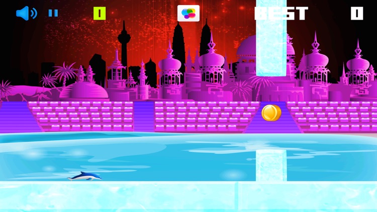 Jump Dolphin Beach Show - Ocean Tale Jumping Game screenshot-3