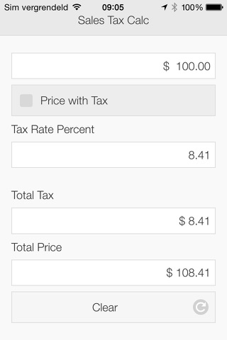 Sales Tax Calculator App screenshot 3