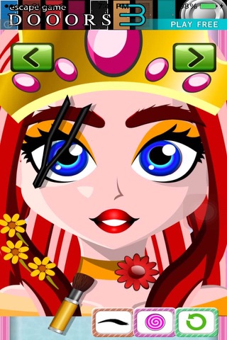 Ace Princess Eyebrow Plucking Salon - Beauty Spa Games for Girls screenshot 3