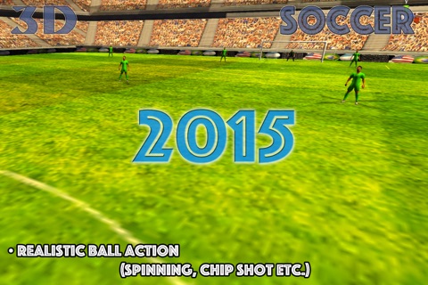 3D Soccer 2015 - Football Simulator screenshot 3