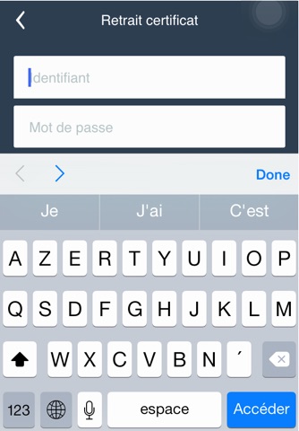 Groupe screenshot 2