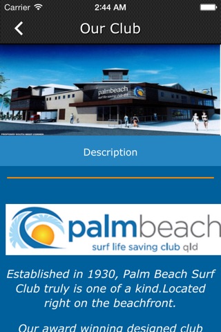 Palm Beach (Qld) Surf Life Saving Supporter's Club screenshot 2