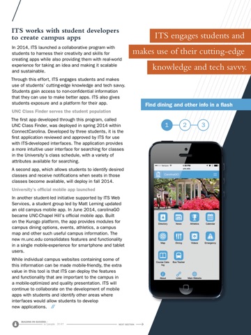 UNC-Chapel Hill ITS Annual Report screenshot 3