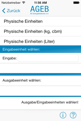 AGEB Energieeinheitenumrechner screenshot 2