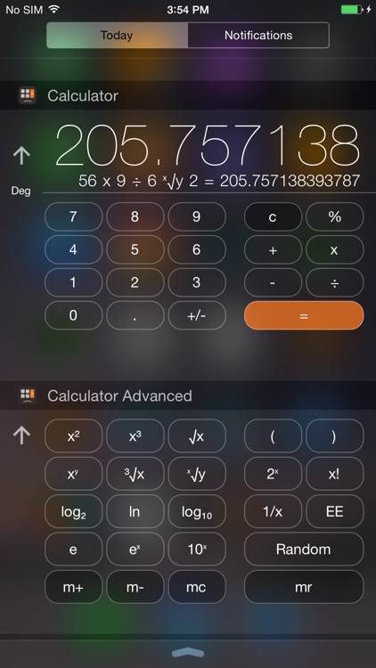 Calculator Widget Pro