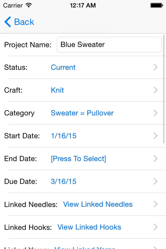 Knitting Buddy screenshot 4