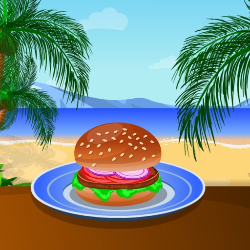 Cooking Tasty Hamburger Icon