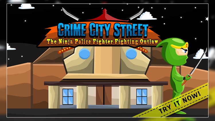 Crime City Street : The Ninja Police Fighter Fighting Outlaw - Free