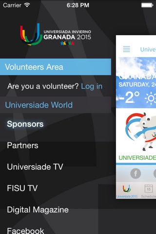 Granada Winter Universiade 2015 screenshot 2