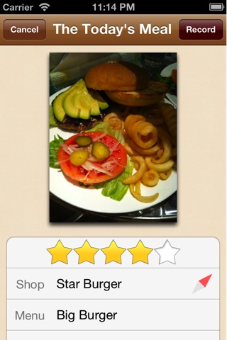 My Meal Map screenshot 3