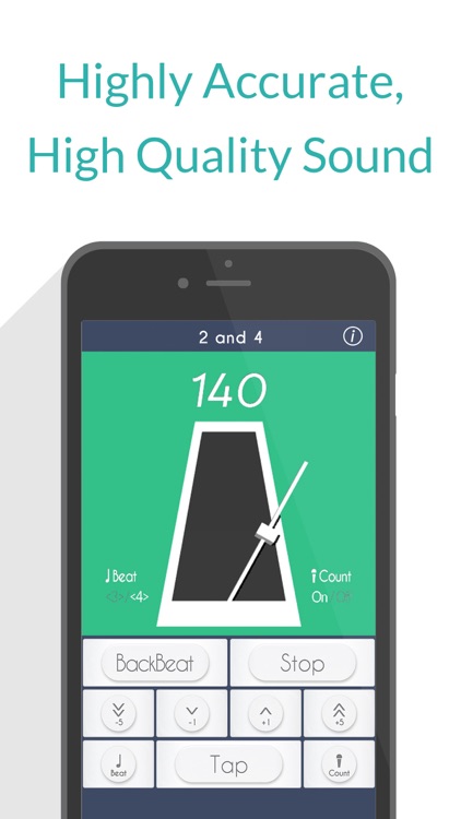 2 and 4: Free Metronome screenshot-3