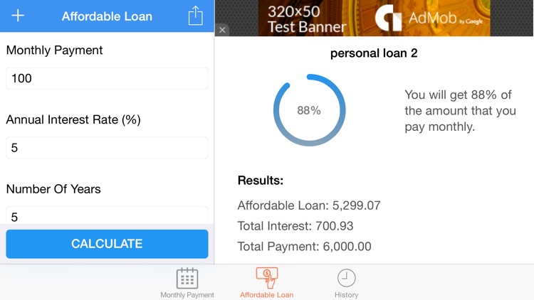 Loans Calculator and Manager