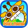 Pixel Mania - the best brain challenge ever! Enjoy Lumbermen, Melody Arrow, Zombie Hunter and Squares Puzzle