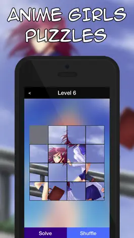 Game screenshot Anime Girls Puzzle apk