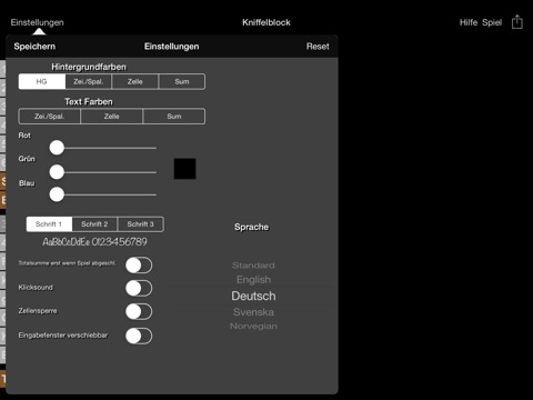 Yatzy Scorecard screenshot 3