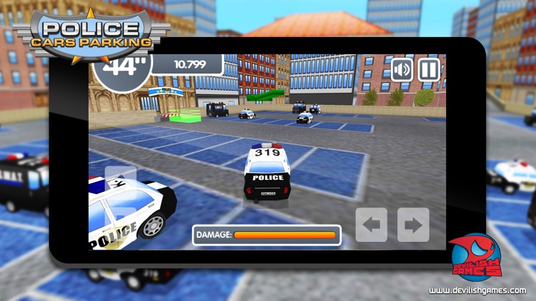 Police Cars Parking screenshot-3