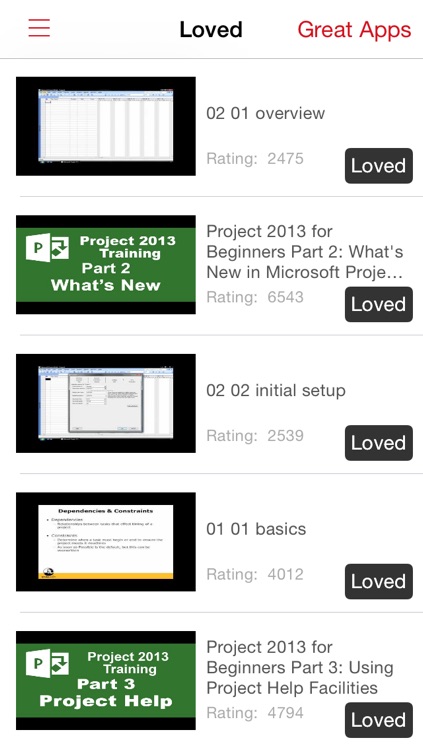 Videos Training For Project screenshot-3