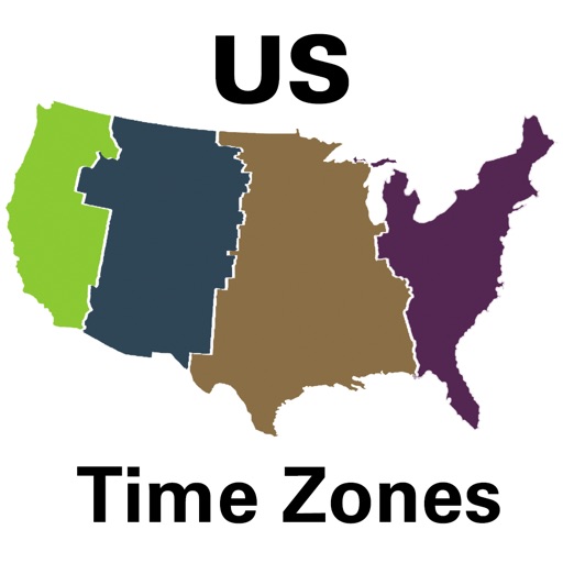 Us Time Zones By James Climer
