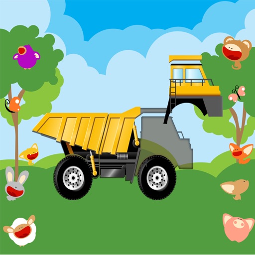 Vehicle Puzzle for Kids & Toddlers Free Icon