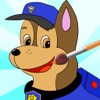 Paint for kids Learn with Paw Patrol Version