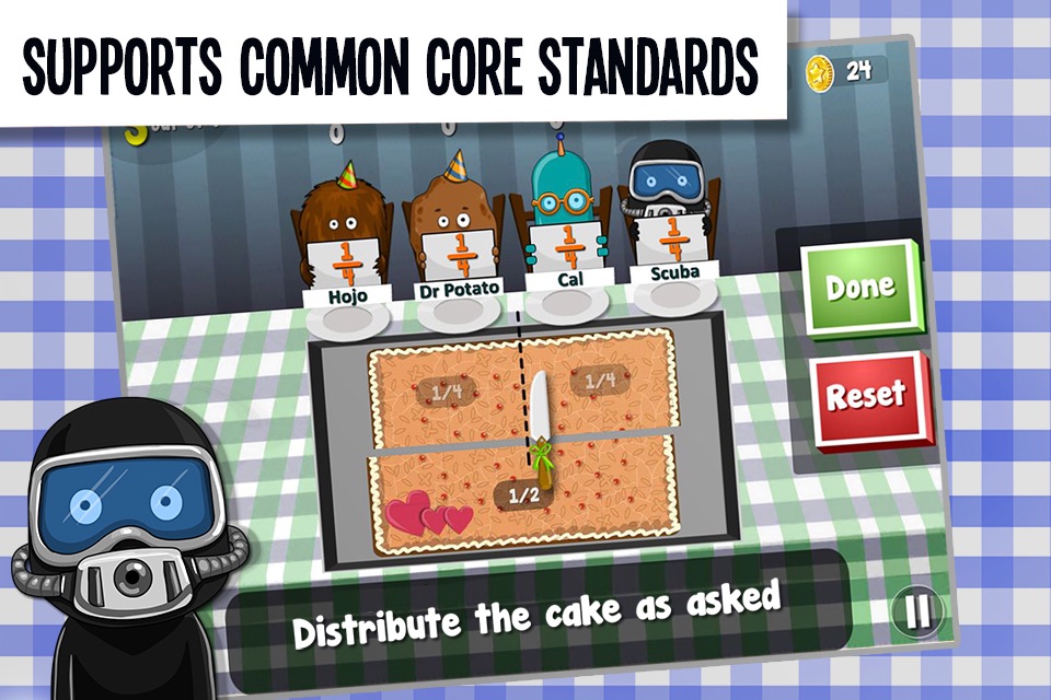 Middle School Math Planet - Fun math game curriculum for kids screenshot 4