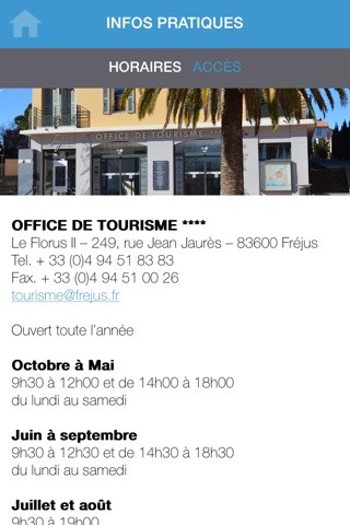 Fréjus Tourisme screenshot 4