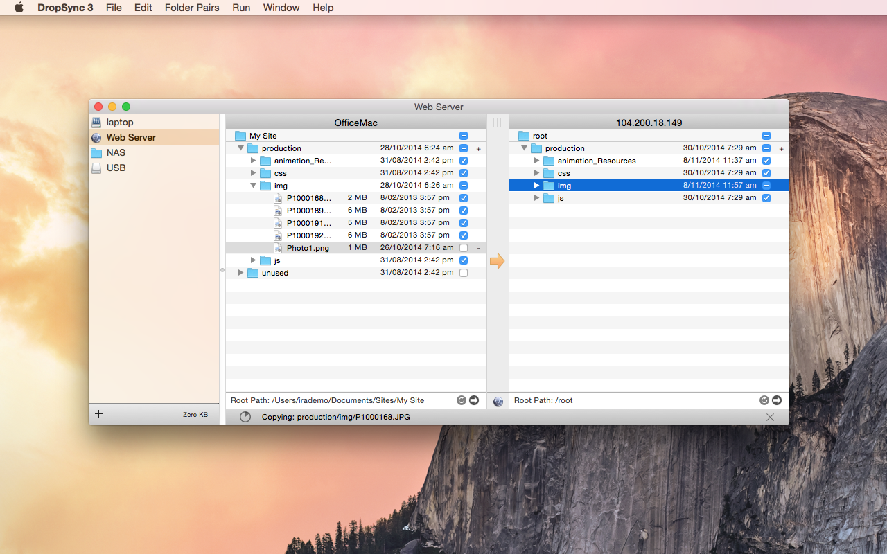 DropSync 3.2.5 Mac 破解版 多文件自动同步利器