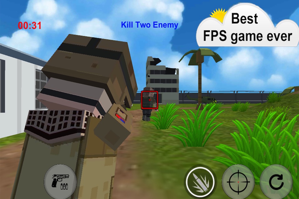 Mine Army Shooter - Craft Shooting screenshot 4