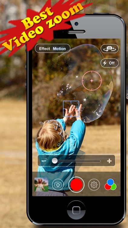 Video Zoom Pro: HD Camera with Live Zoom, Effects, Pause, snapshot photo and Movie Sharing