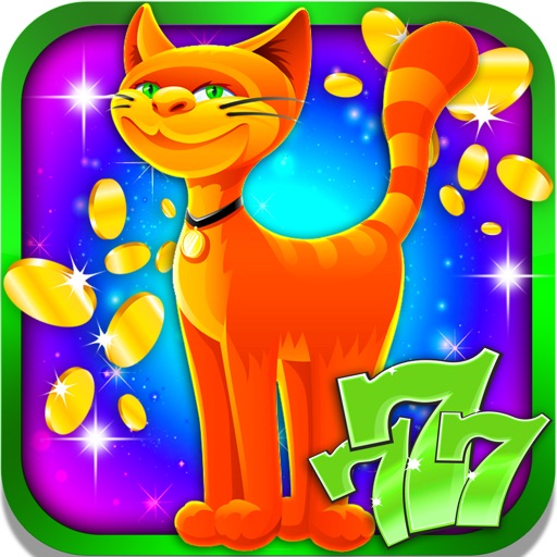 Lucky Kitty Cat Slots - Big Wins with FREE Premium Casino gambling game icon