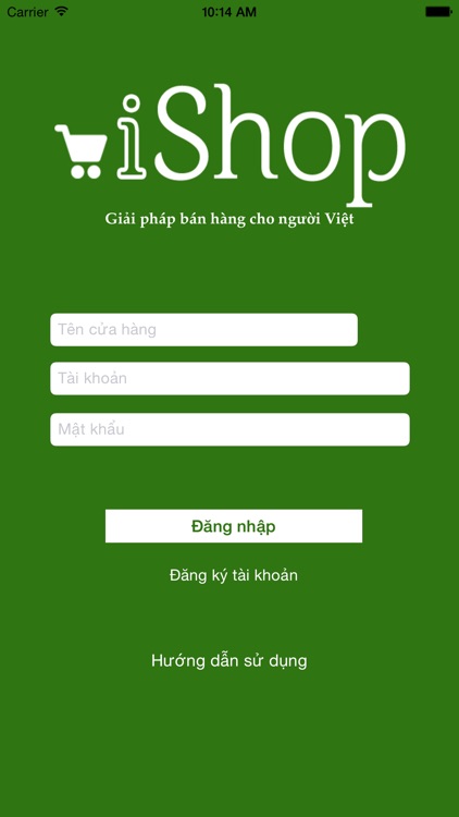 iShop - Quản lý bán hàng thông minh