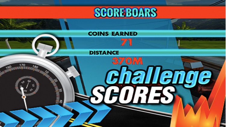 `` Airbone Speed Racer Pro - Best  3D Racing Road Games screenshot-4