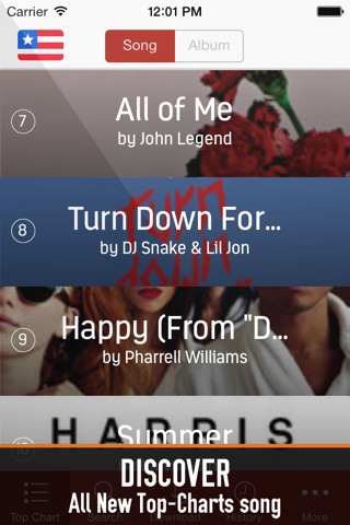 Free music discovery for iOS 8: mp3 player & audio playlist manager screenshot 4