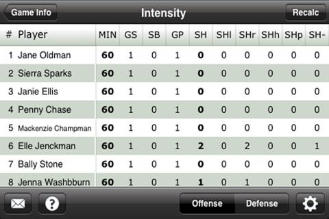 iScore Soccer Scorekeeper screenshot 4