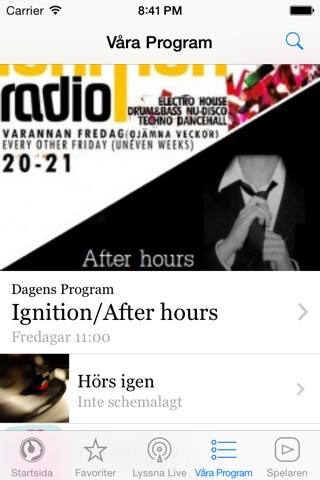 Studentradion 98,9 screenshot 2