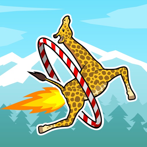 Giraffe Winter Sports Simulator iOS App