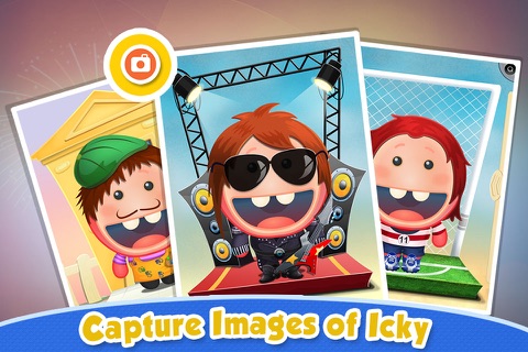 Dressup , Makeover & Hair Salon Game with Icky - A Learning Puzzle for Kids about People & Jobs FULL screenshot 3
