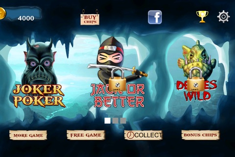 American Monster Poker Mania - New casino gambling card game screenshot 3