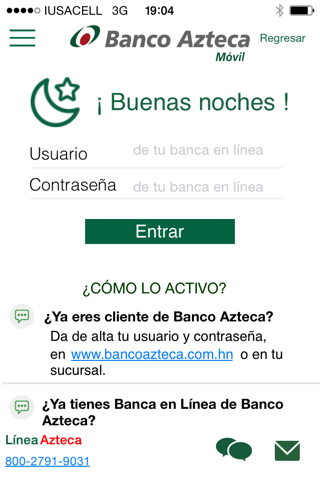 Banco Azteca Móvil Honduras screenshot 2