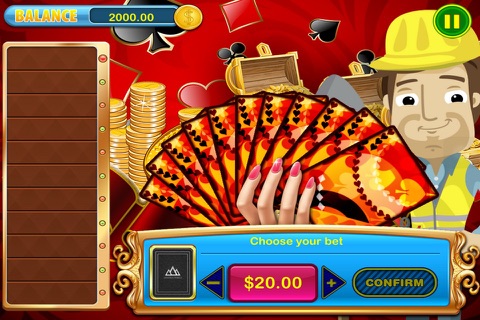 $$$ Hit it and Win Big Money High-Low Cash Casino Cards Games Pro screenshot 2