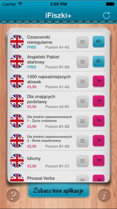 How to cancel & delete iFiszki+ Angielski from iphone & ipad 1