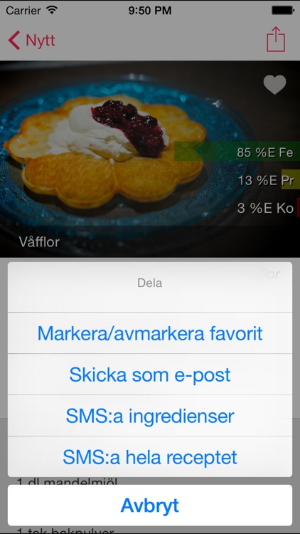 LCHF-appen Pro screenshot-3