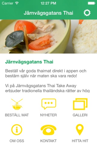 Järnvägsgatans Thai screenshot 2