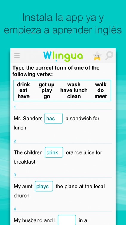 Aprender Inglés con Wlingua - Curso y Vocabulario screenshot-3
