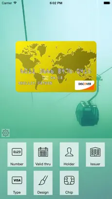 Captura 2 CardFolio - Tarjeta de crédito y gestor de contraseñas iphone