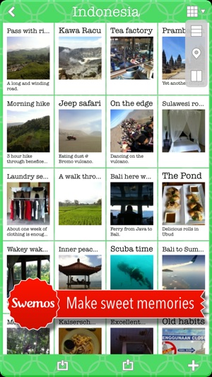 Swemos - Create photo albums and travel journals(圖2)-速報App