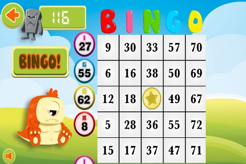 Monster Bingo Free screenshot 2