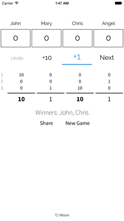 ScoreKeeper by TJ Woon